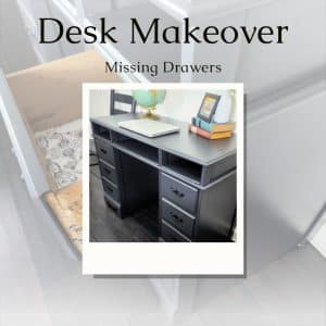 Vintage Desk | Missing Drawers