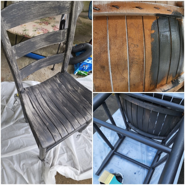 painting a chiar charcoal black