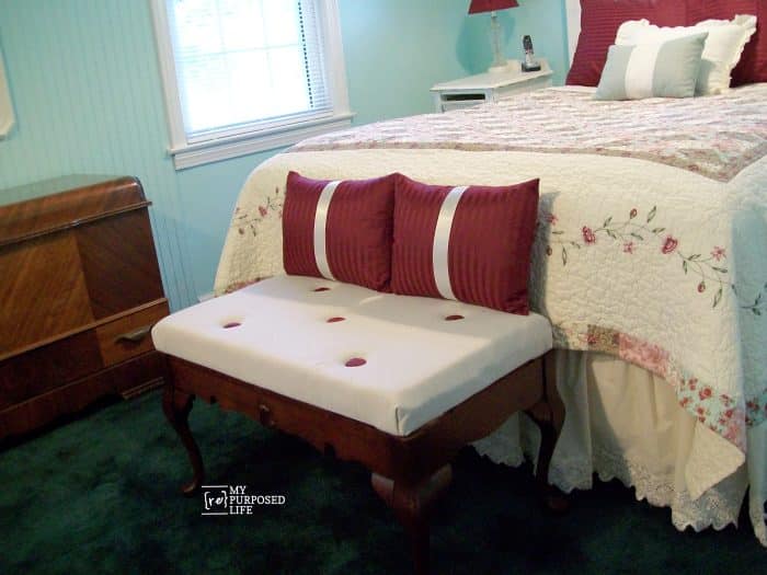 DIY Coffee Table Bench My Repurposed Life®