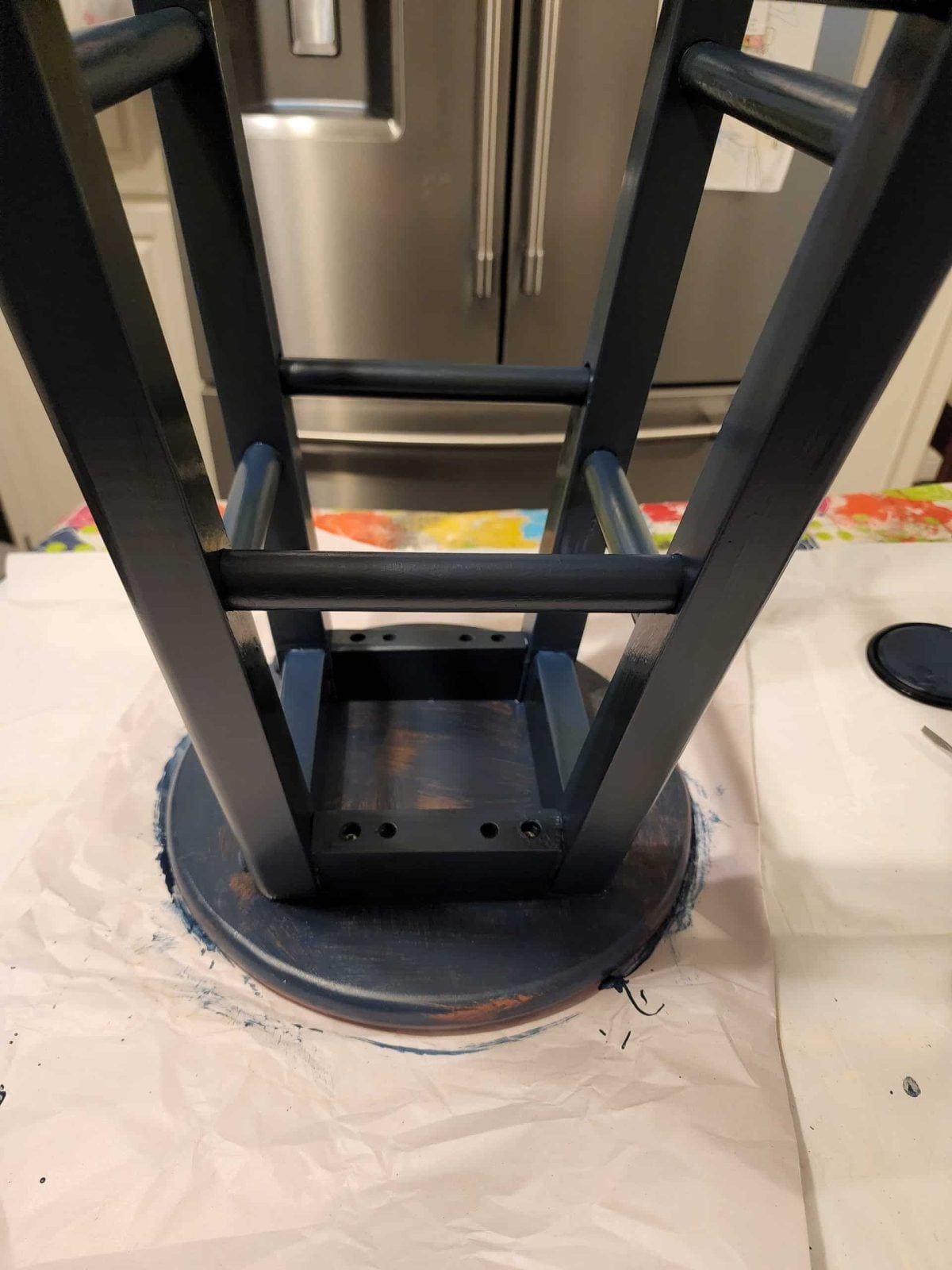 first coat of paint