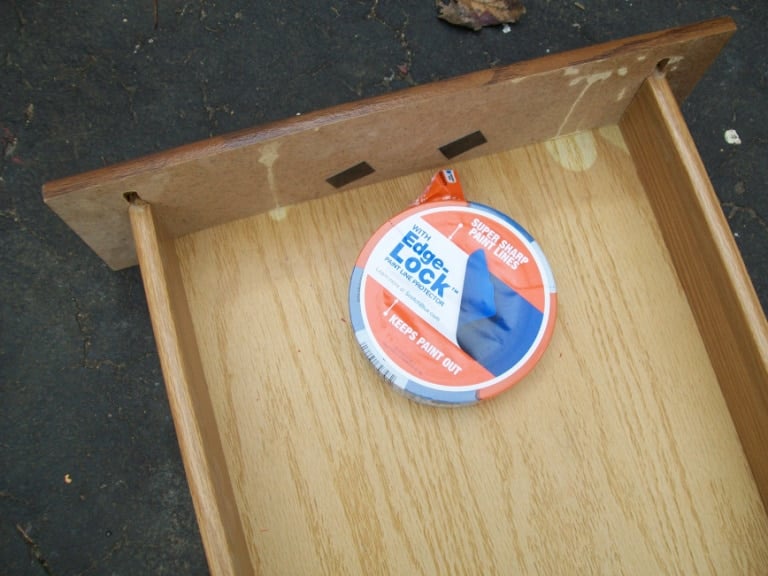 drawer and painter's tape