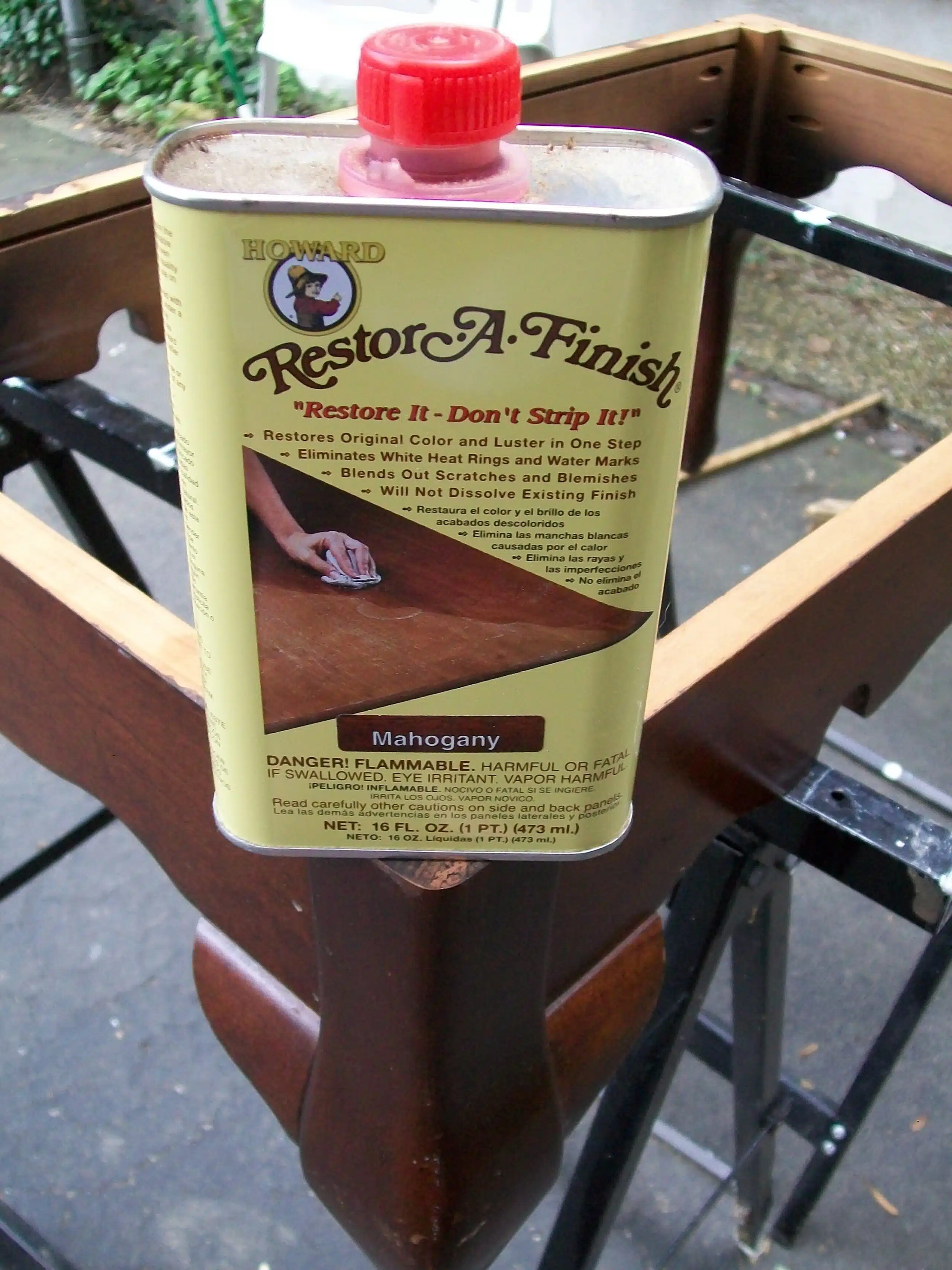 DIY Project: Restoring Wood With Howard's Restor-A-Finish in Minutes