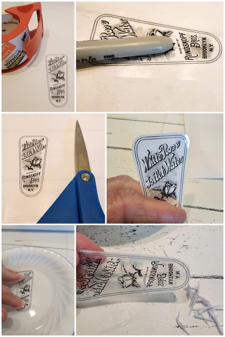 Packing Tape Image Transfer Stickers My Repurposed Life® Rescue Re