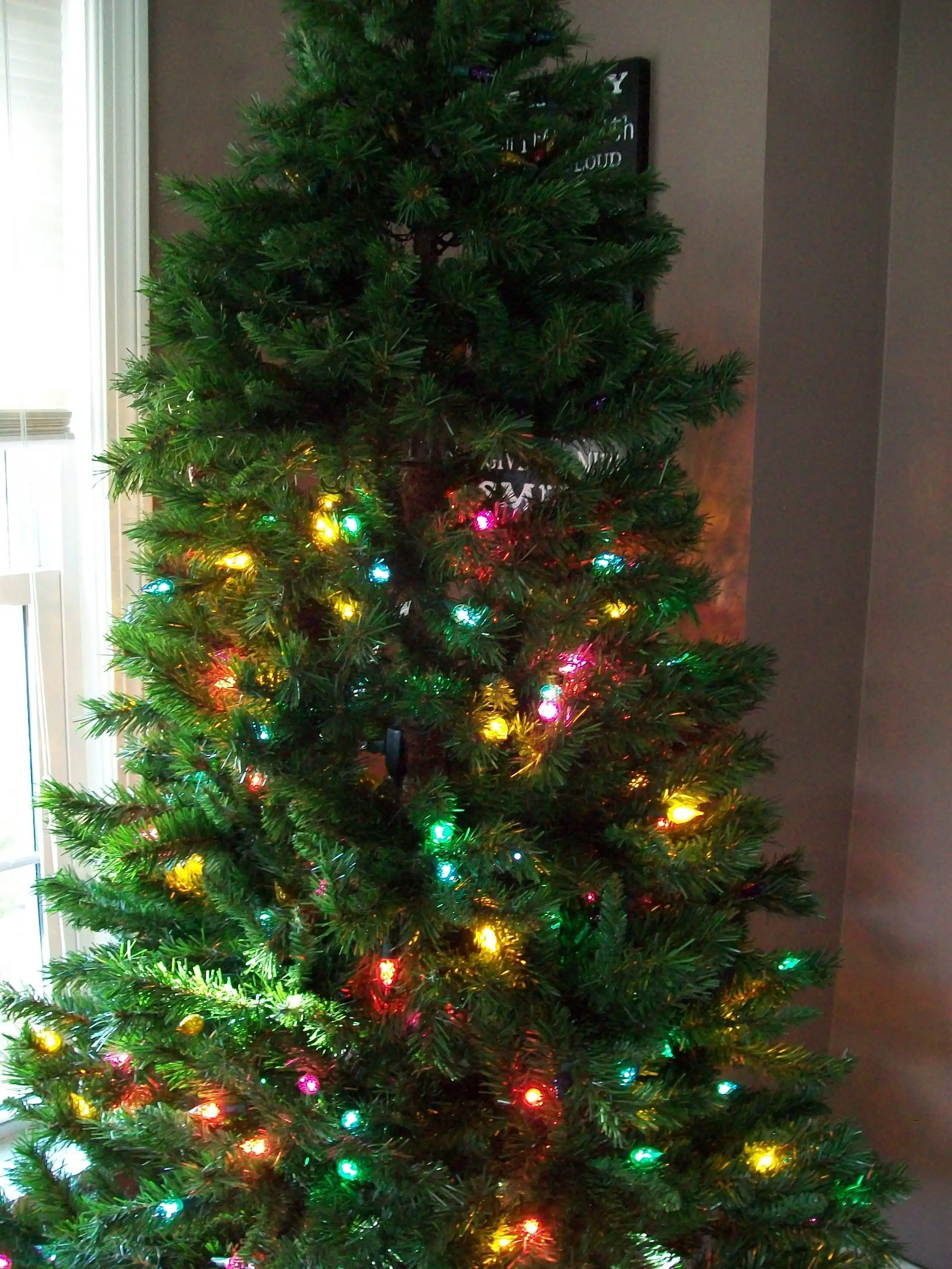 DIY Corner Christmas tree My Repurposed Life®