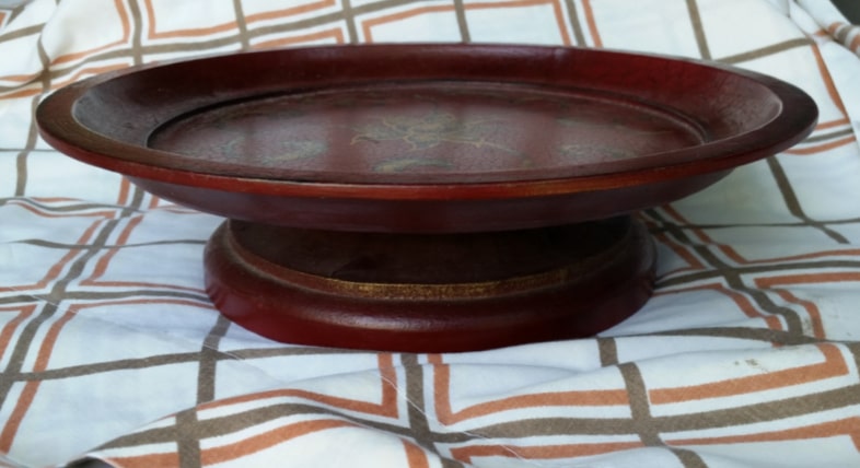 2 dollar thrift store platter