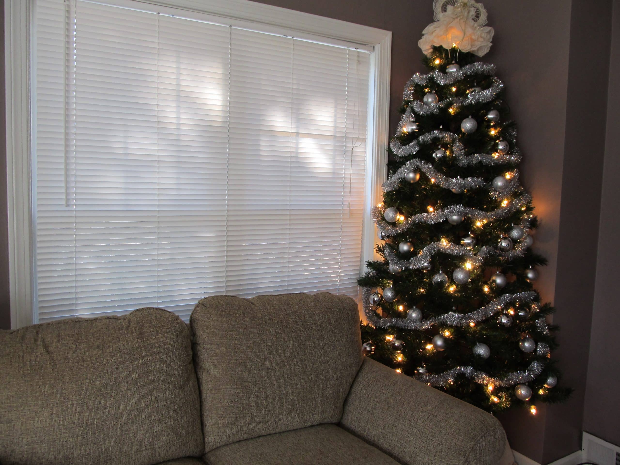 corner Christmas tree