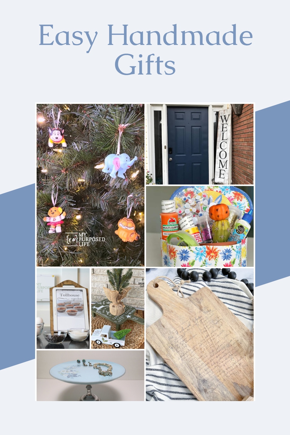 A fun collection of easy handmade gift ideas to use as hostess gifts, neighbor gifts, and family gifts. Nearly 50 ideas to inspire your creativity and up your gift giving game. #MyRepurposedLife #giftideas via @repurposedlife