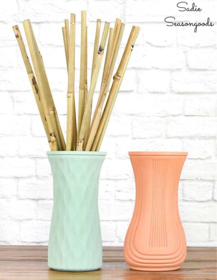 Upcycled Thrift Store Projects | Glass, Jars, and Plates - My ...
