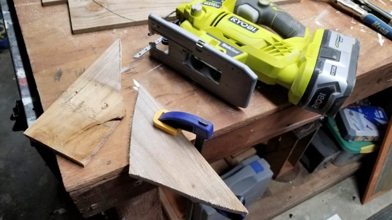 easy to cut wooden heart project