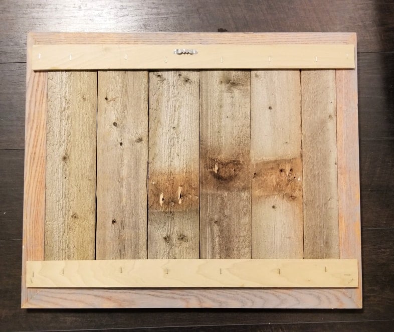 how to hang the frame