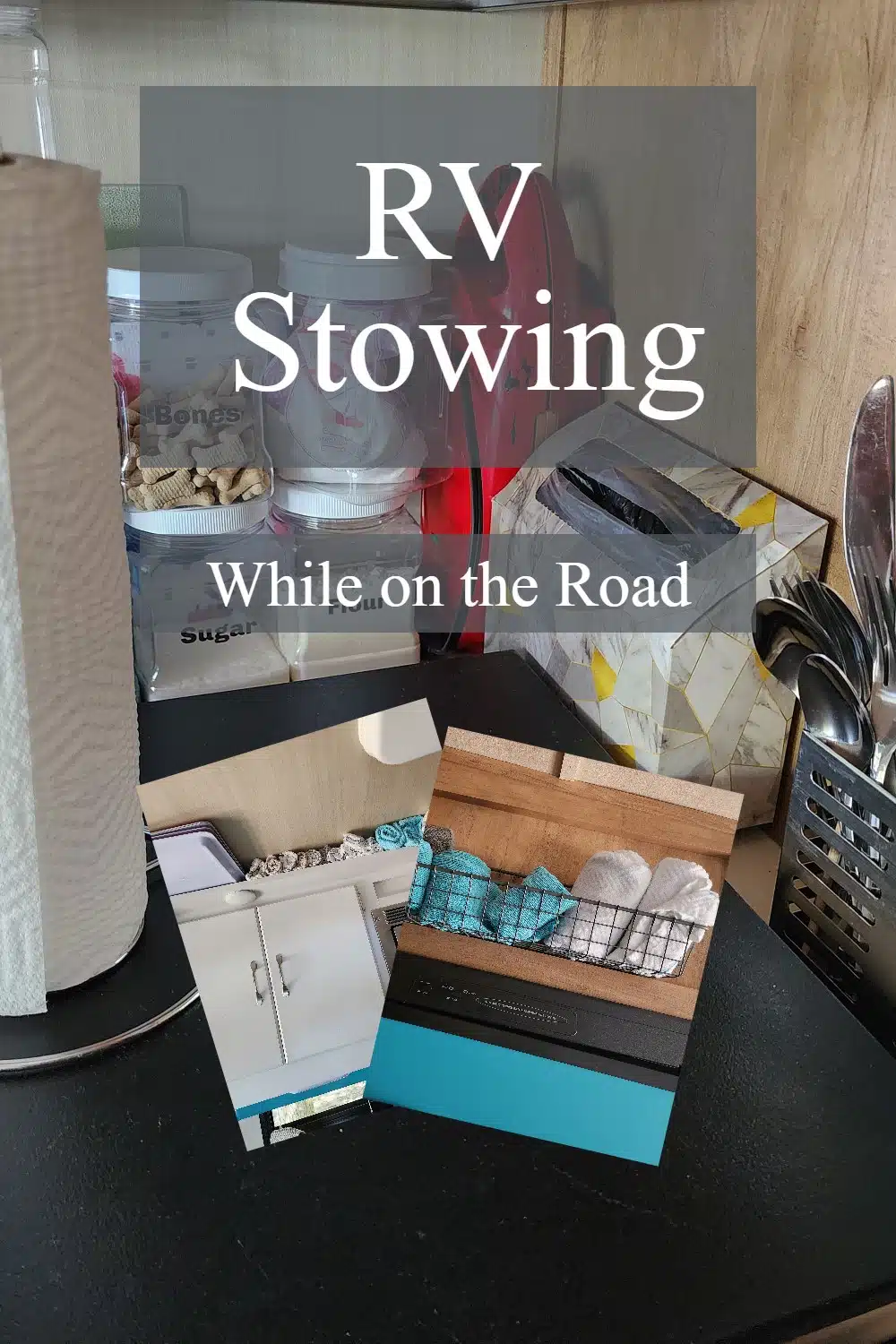 This handy indoor RV checklist will help you to remember what to stow and how to do it before you hit the road on your next camping trip. #rvCAMPINGsolo via @repurposedlife