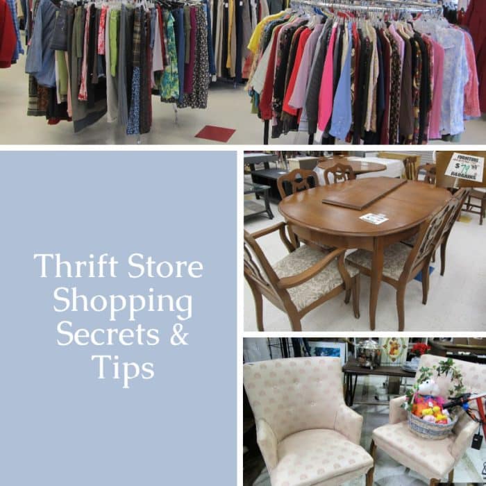 Thrift Store Shopping | Secrets and Tips