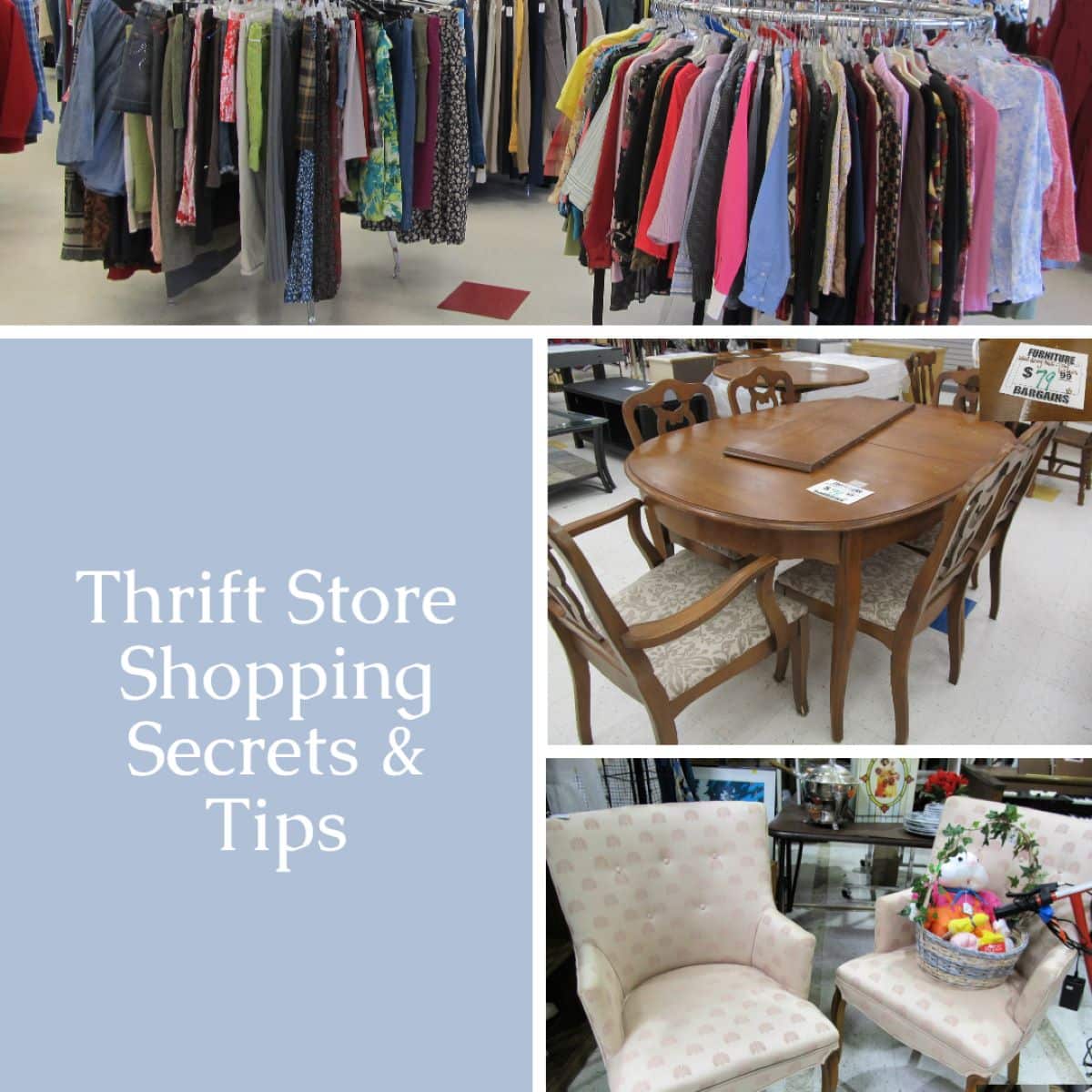 Thrift Store Shopping Secrets and Tips My Repurposed Life®