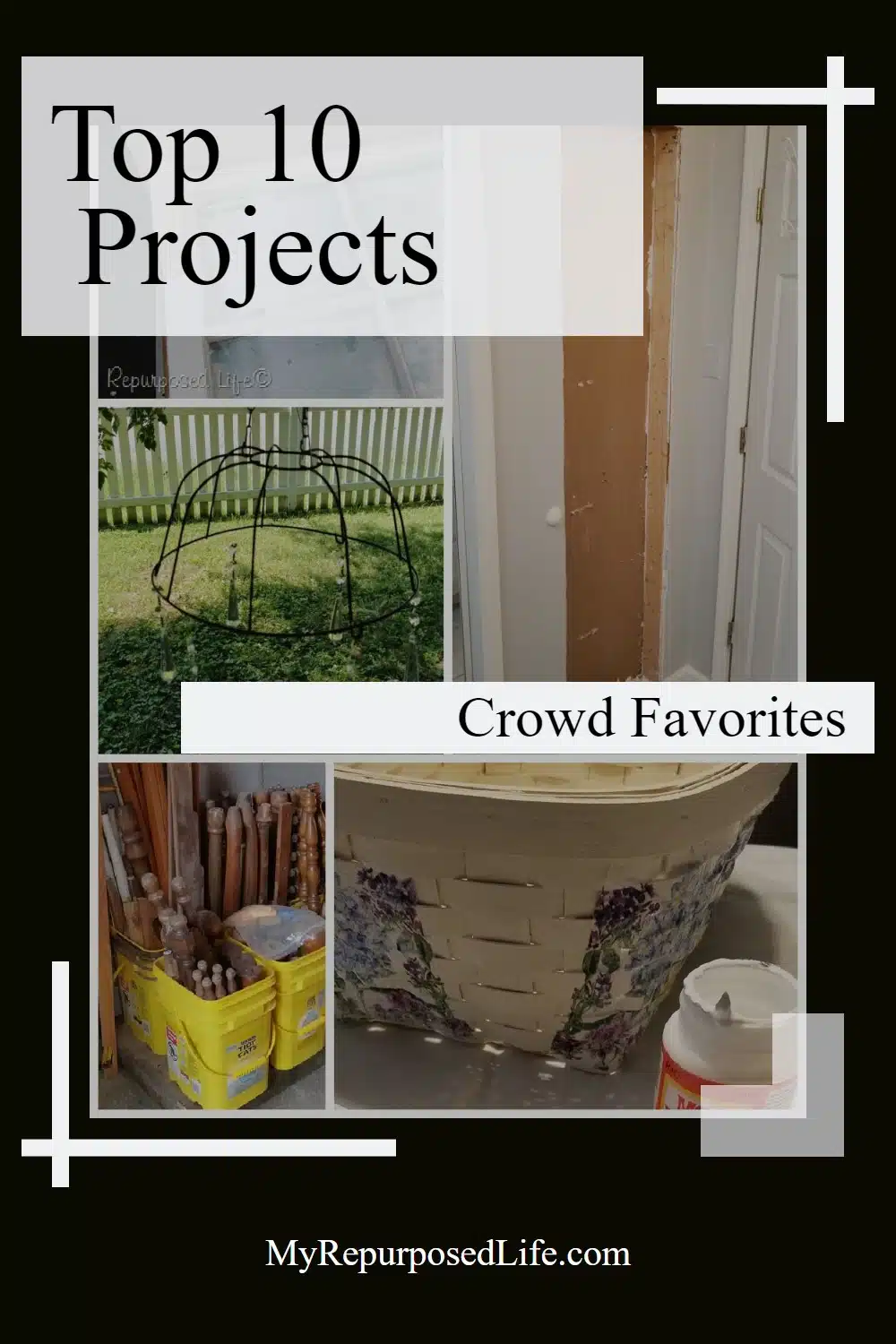 Crowd favorite projects from 2022. What DIY projects got the most traffic from social media and google referrals? You might be surprised! via @repurposedlife