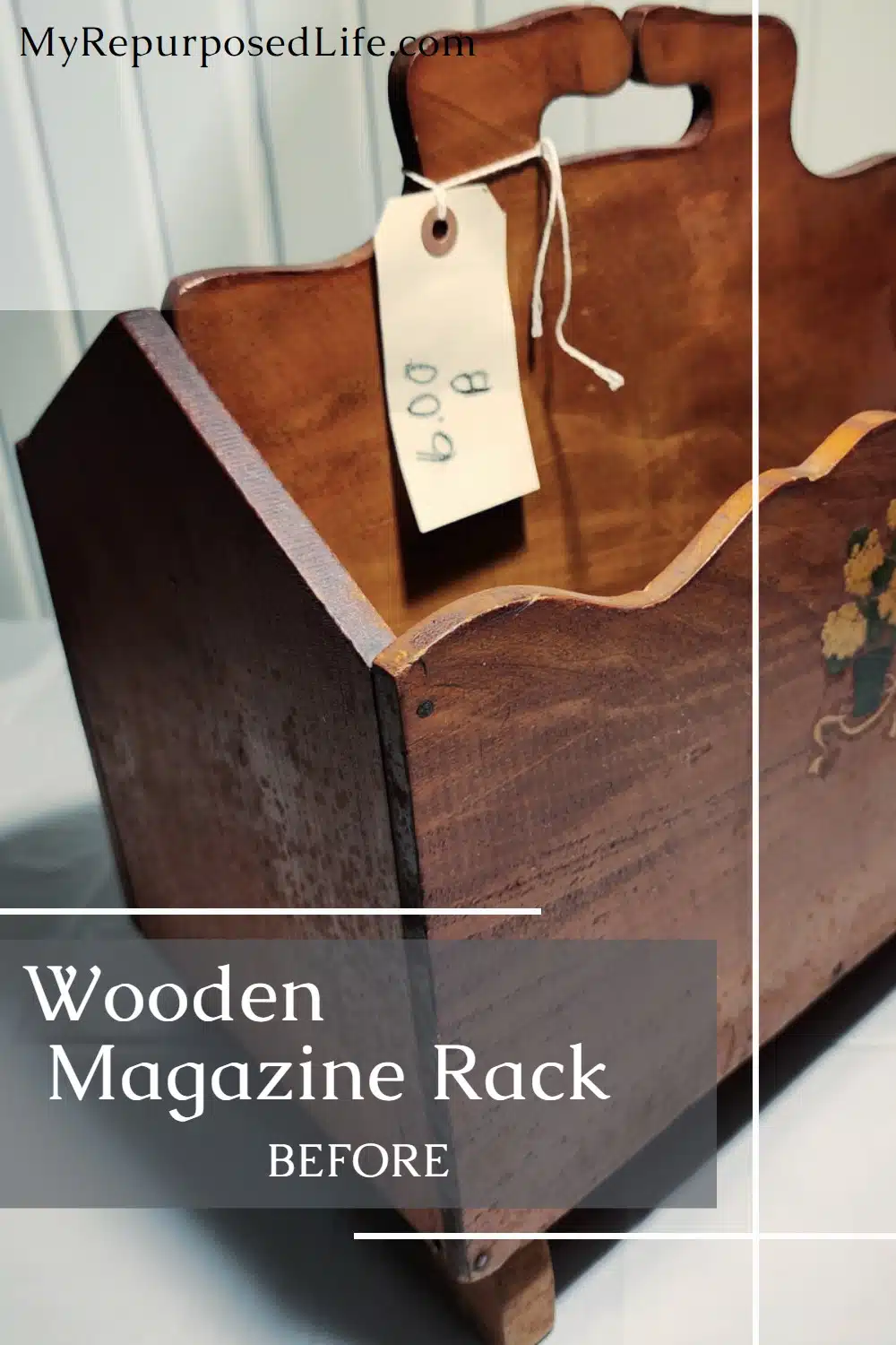 What can you do with a vintage magazine rack? A better question is what CAN'T you do! The options are endless, and I'll give you lots of ideas. #MyRepurposedLife #organization #magazinerack via @repurposedlife