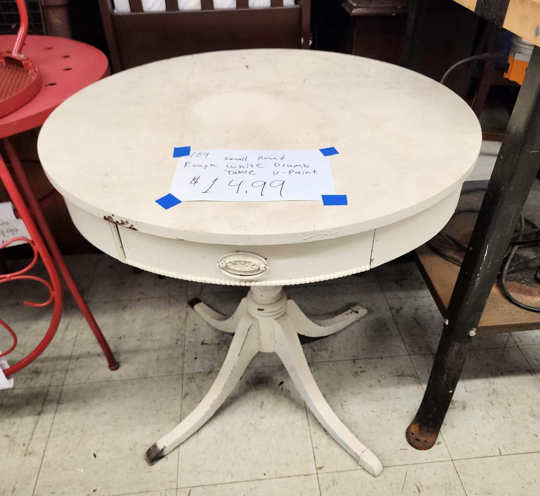 Drum Table Makeover My Repurposed Life®