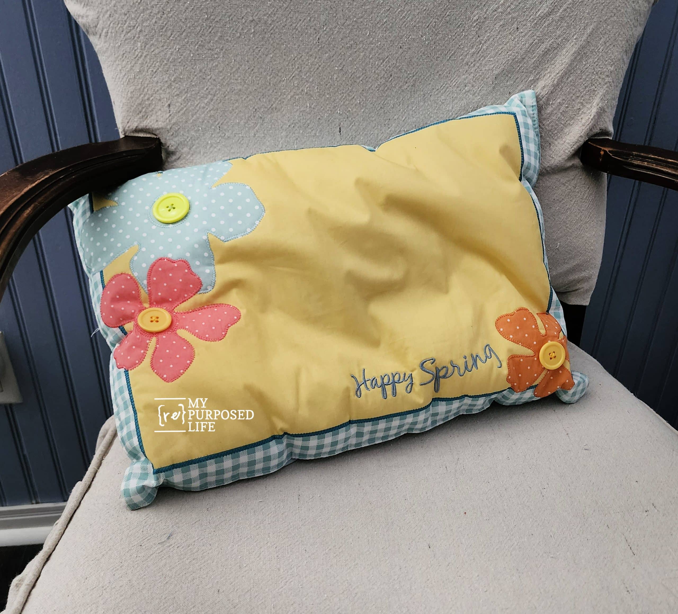 easy placemat pillow