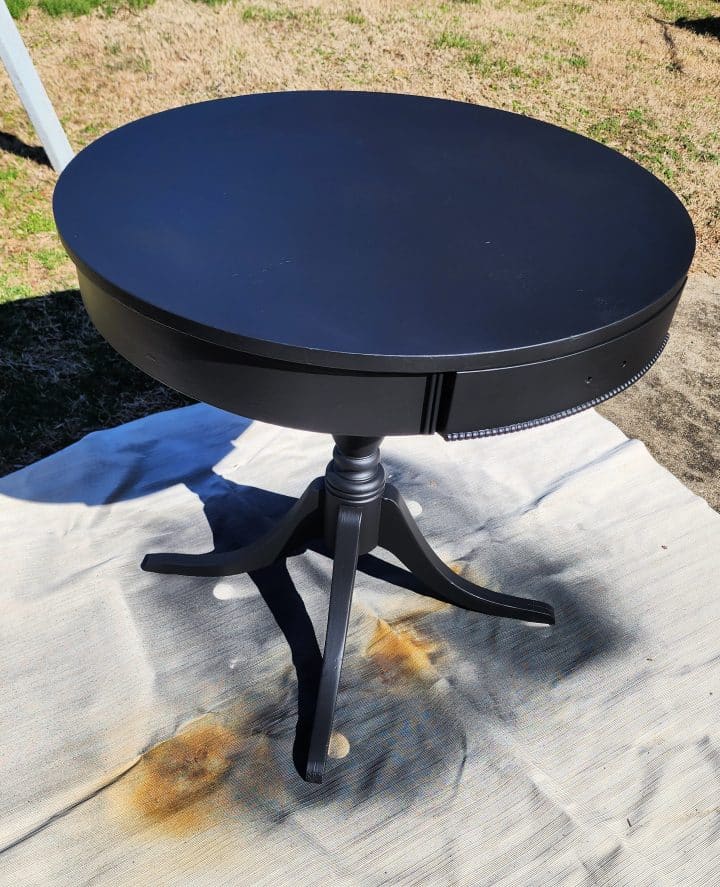 Drum Table Makeover My Repurposed Life®