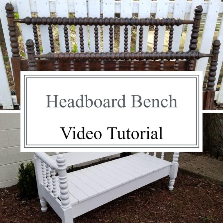 Spool Bed Bench Video Tutorial
