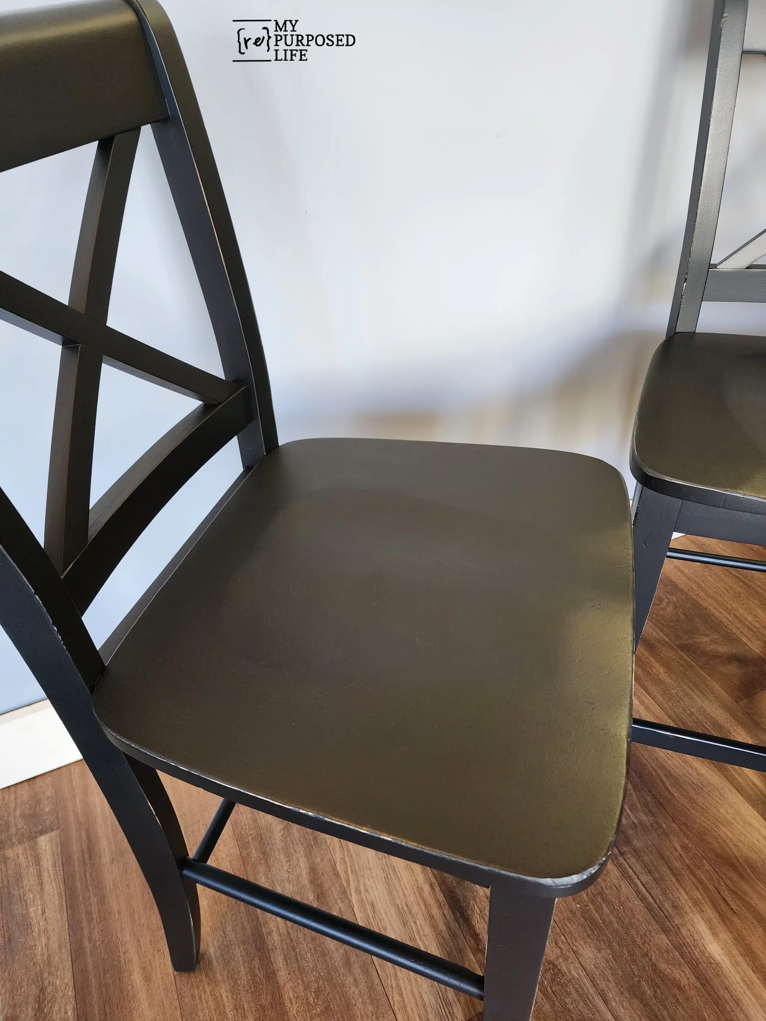 Solid Wood X Back Counter Stools My Repurposed Life®