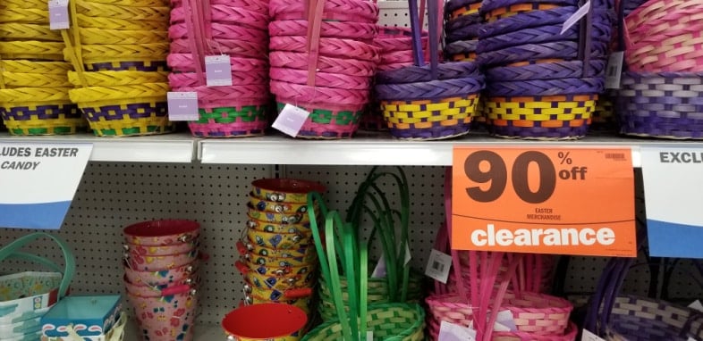 clearance Easter Baskets