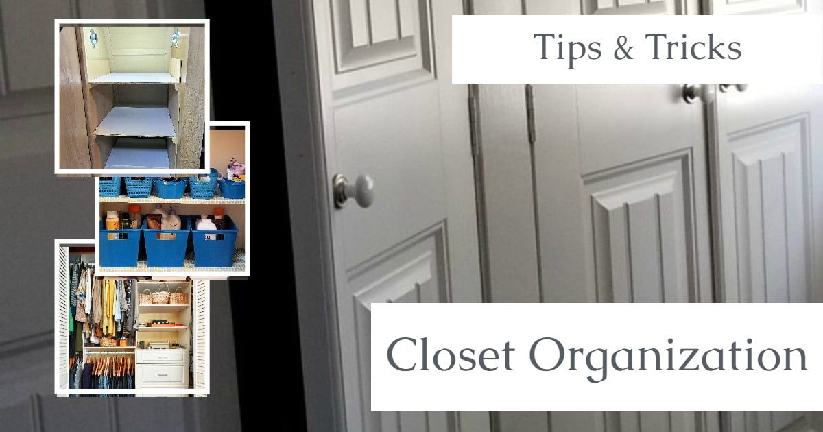 Small Closet Organization Tips - My Repurposed Life®