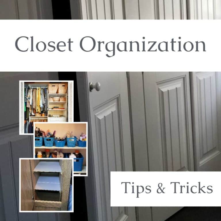 Small Closet Organization Tips