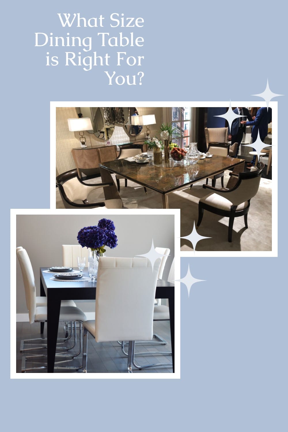 What is the perfect dining table dimension for your space? What shape should your dining table be? How many people are you wanting to seat? via @repurposedlife