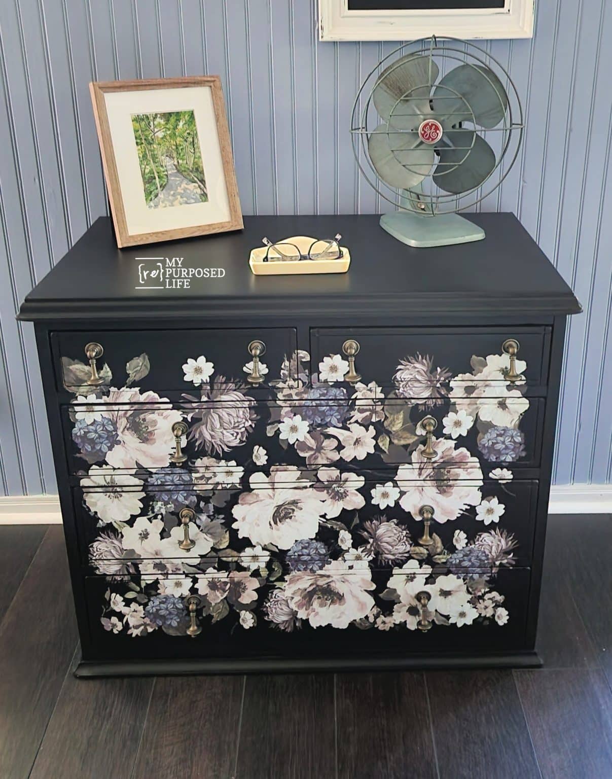 Furniture Transfer Updates Ugly Nightstand My Repurposed Life®