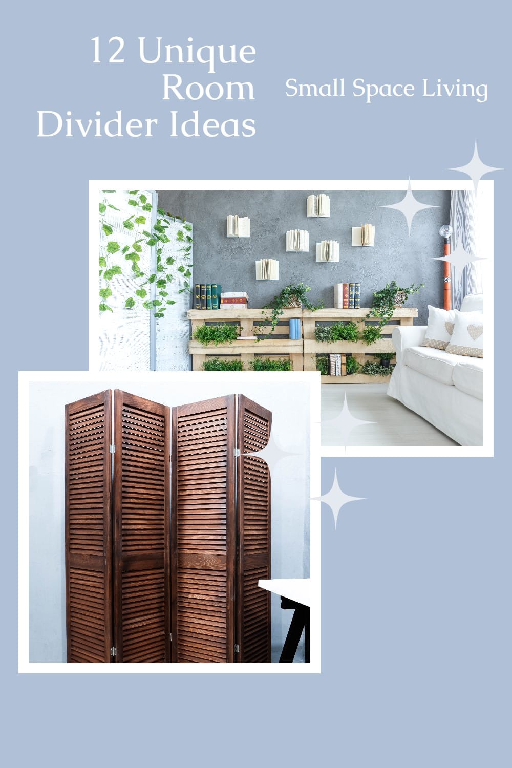 If you're having small space privacy issues, or trying to break up an open floor plan, these 12 room divider options will solve your problem. via @repurposedlife