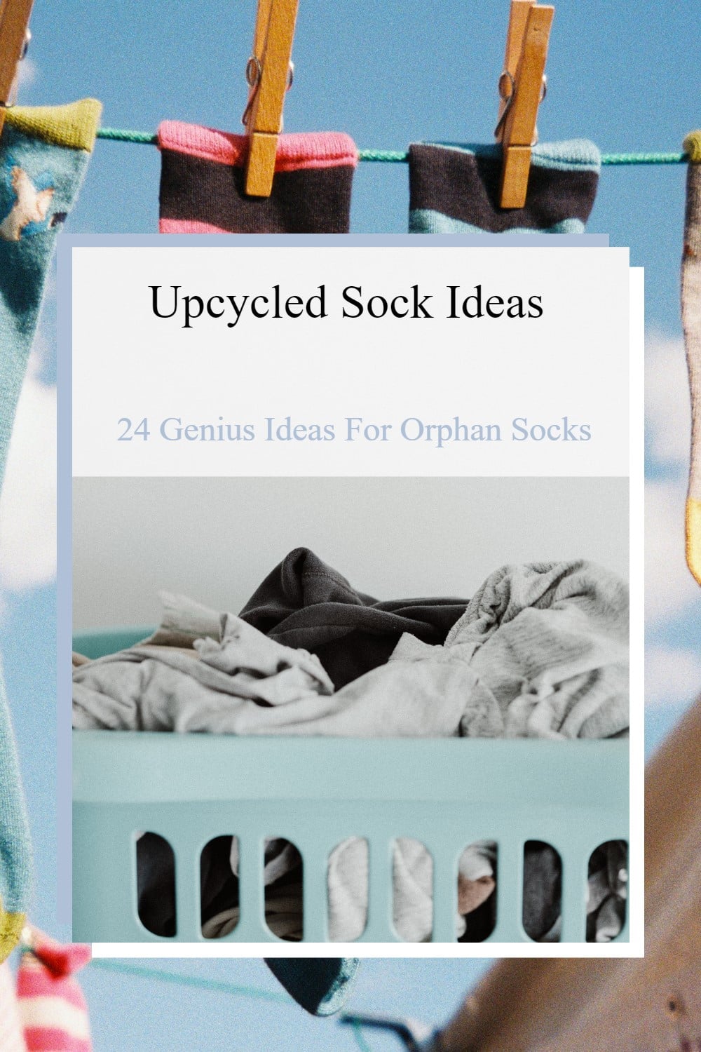 If you have single, spare socks these 24 upcycled sock ideas will amaze you and have you wishing you had more orphan socks in your drawers. Genus! via @repurposedlife