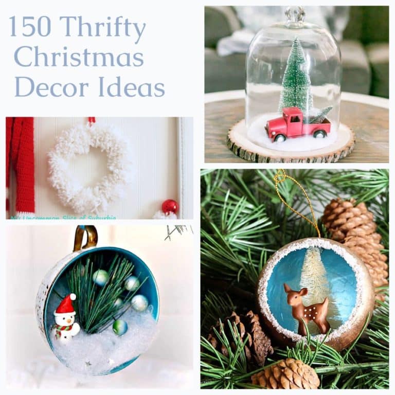 Trash to Treasure Christmas Decor Ideas