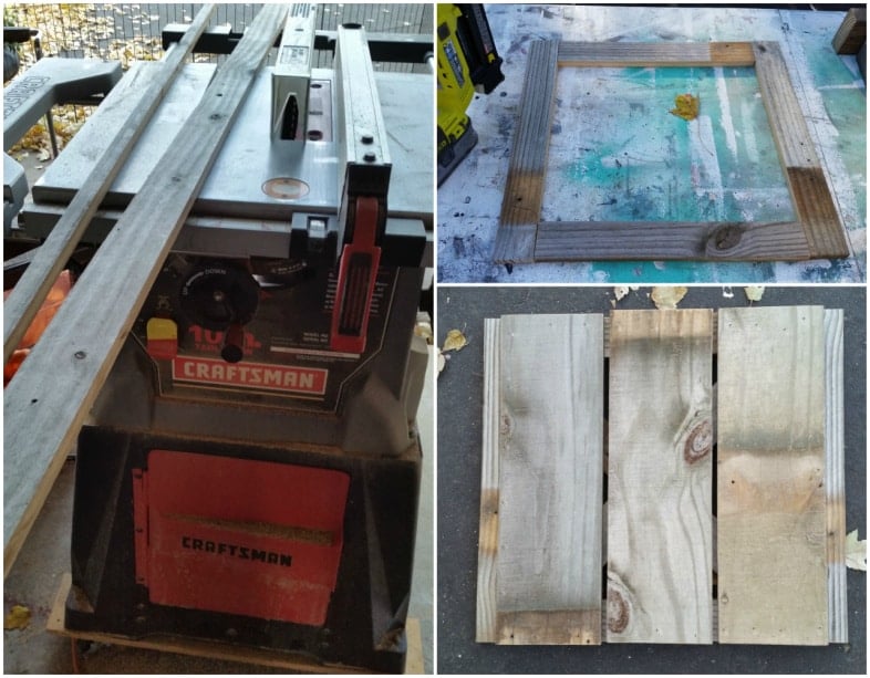 how to make a Christmas tree stand cover box