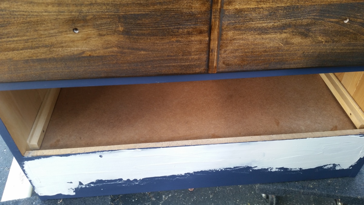 patched trim