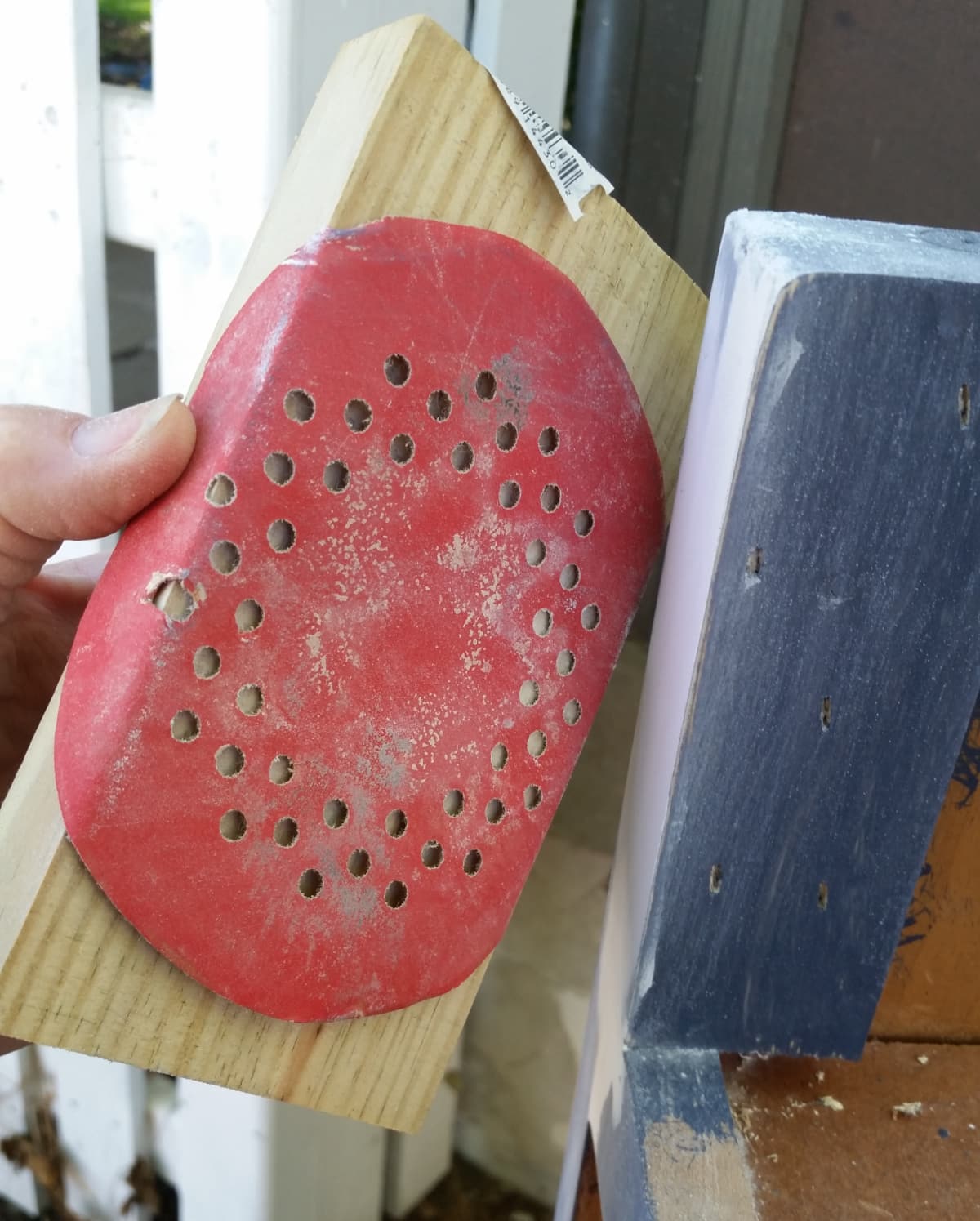 patching and sanding