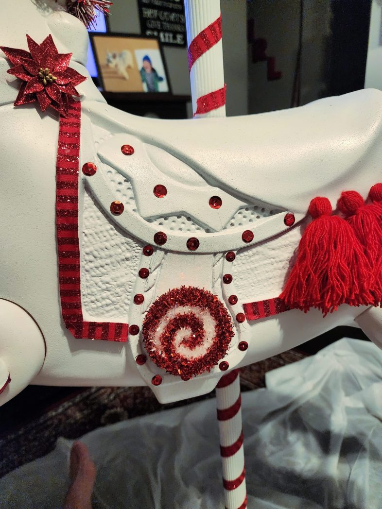 rhinestones-on-a-christmas-carousel-horse