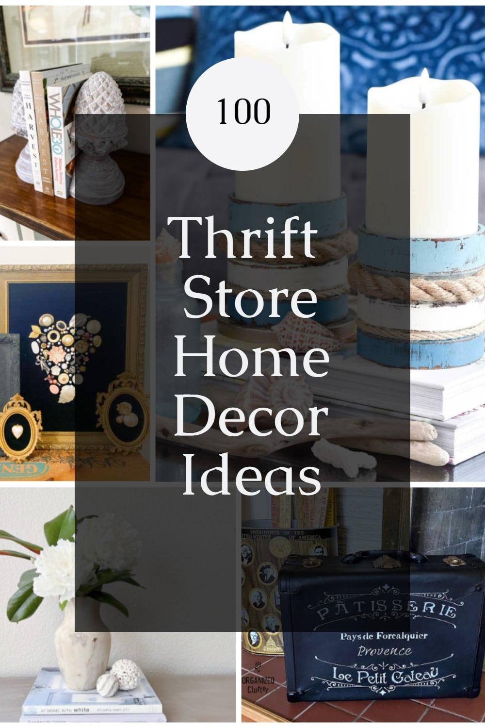 Our favorite thrift store projects from last year. Over 100 projects to inspire you including garden ideas, home decor and furniture. via @repurposedlife
