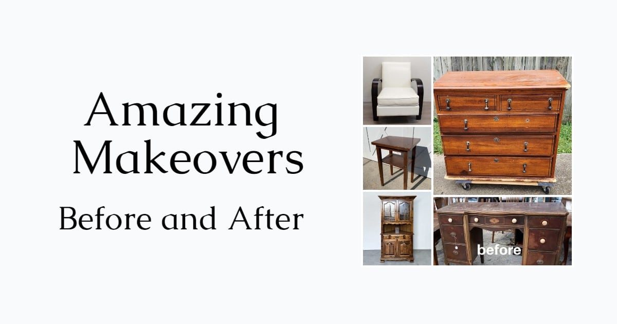 Before And After Furniture Makeovers My Repurposed Life®