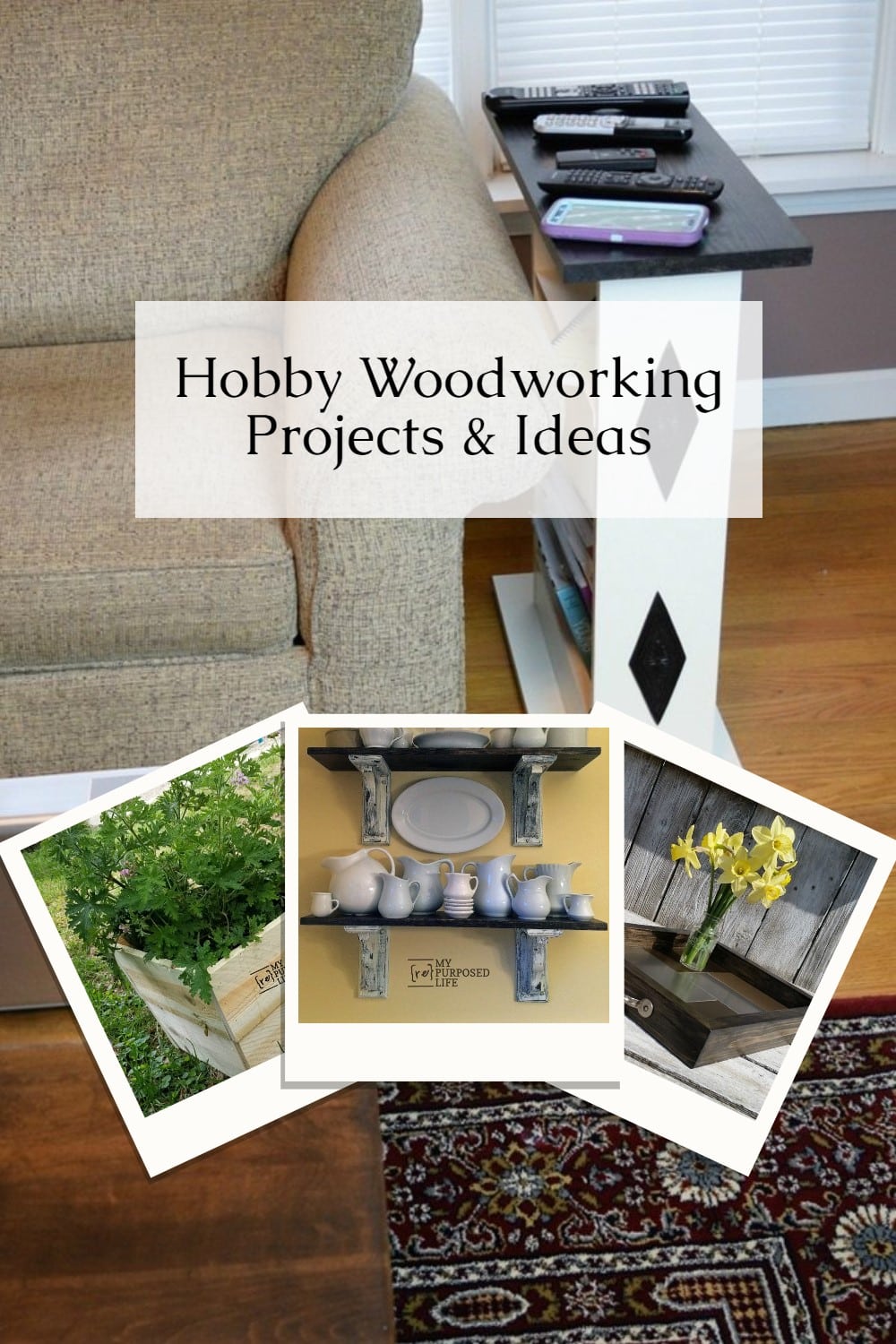 Woodworking projects for all skill levels. Tips for first tools, everything you need to know to start a hobby in woodworking. via @repurposedlife