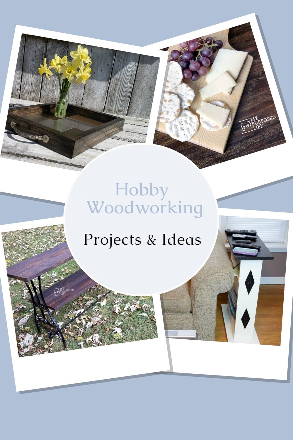 Woodworking projects for all skill levels. Tips for first tools, everything you need to know to start a hobby in woodworking. via @repurposedlife