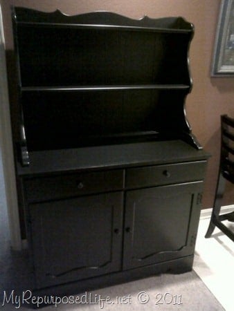 black country hutch makeover
