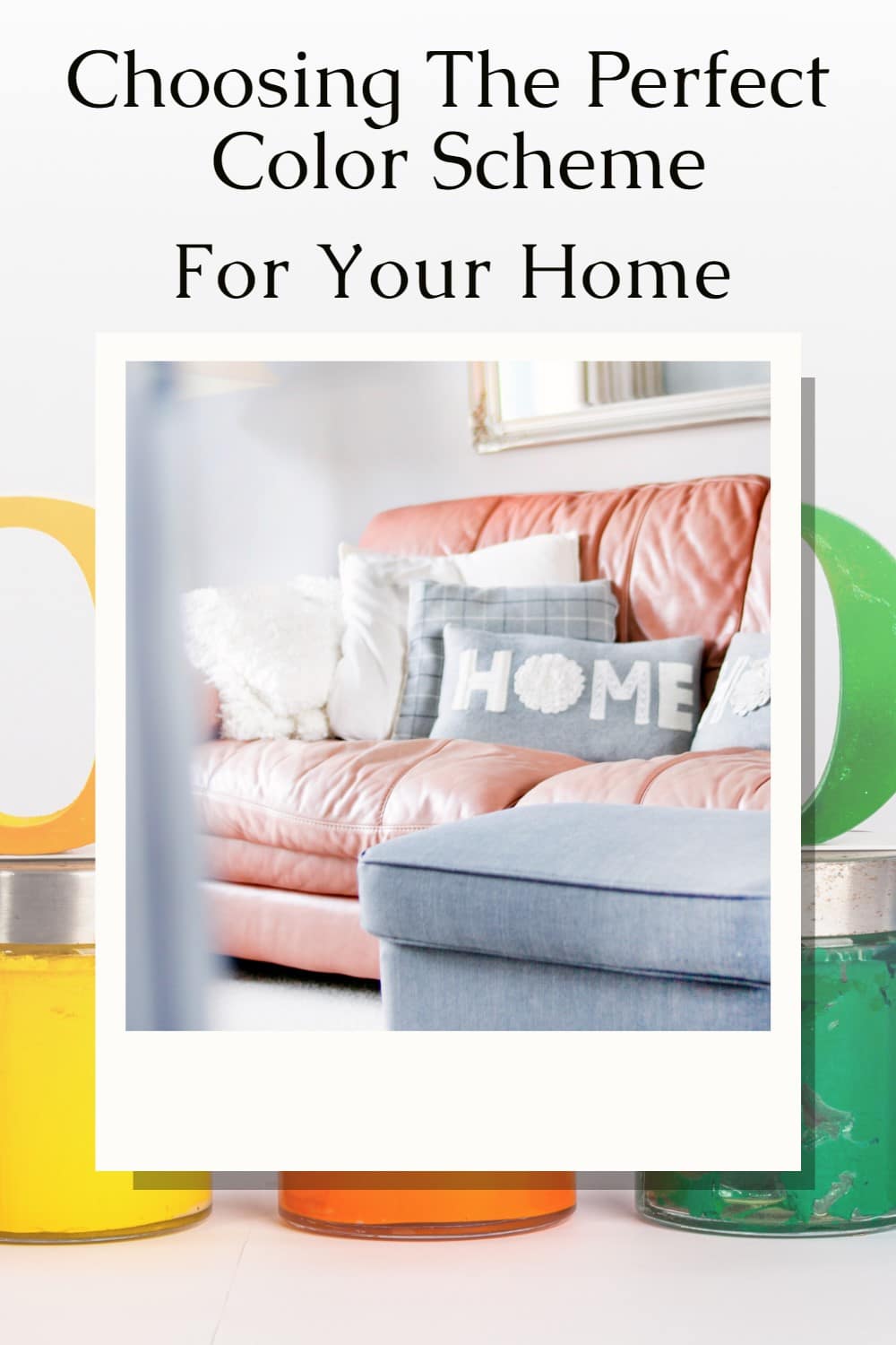 Does choosing a color scheme for your home decor make you nervous? Tips for decorating your home and choosing the correct paint and more. via @repurposedlife