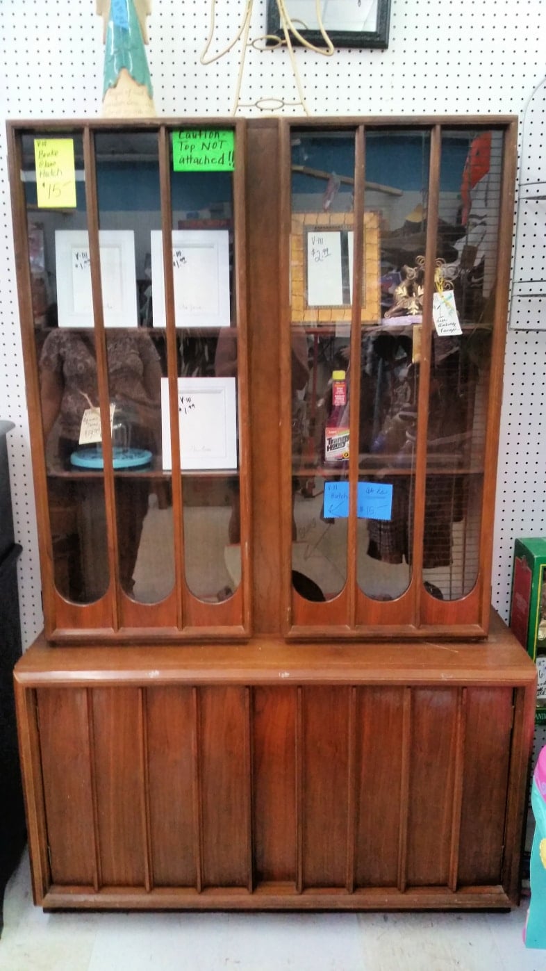 fifteen dollar thrift store hutch