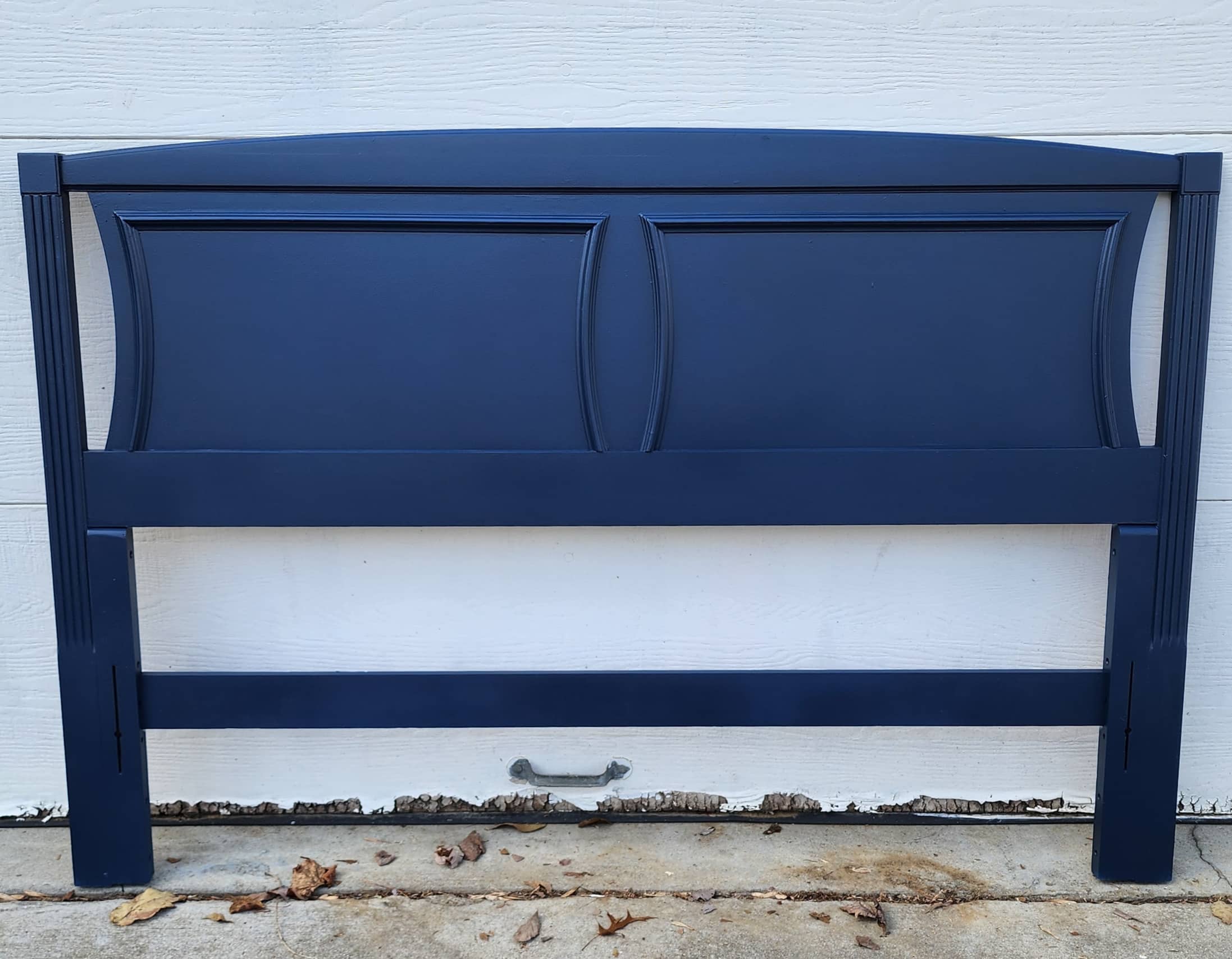 vintage headboard makeover