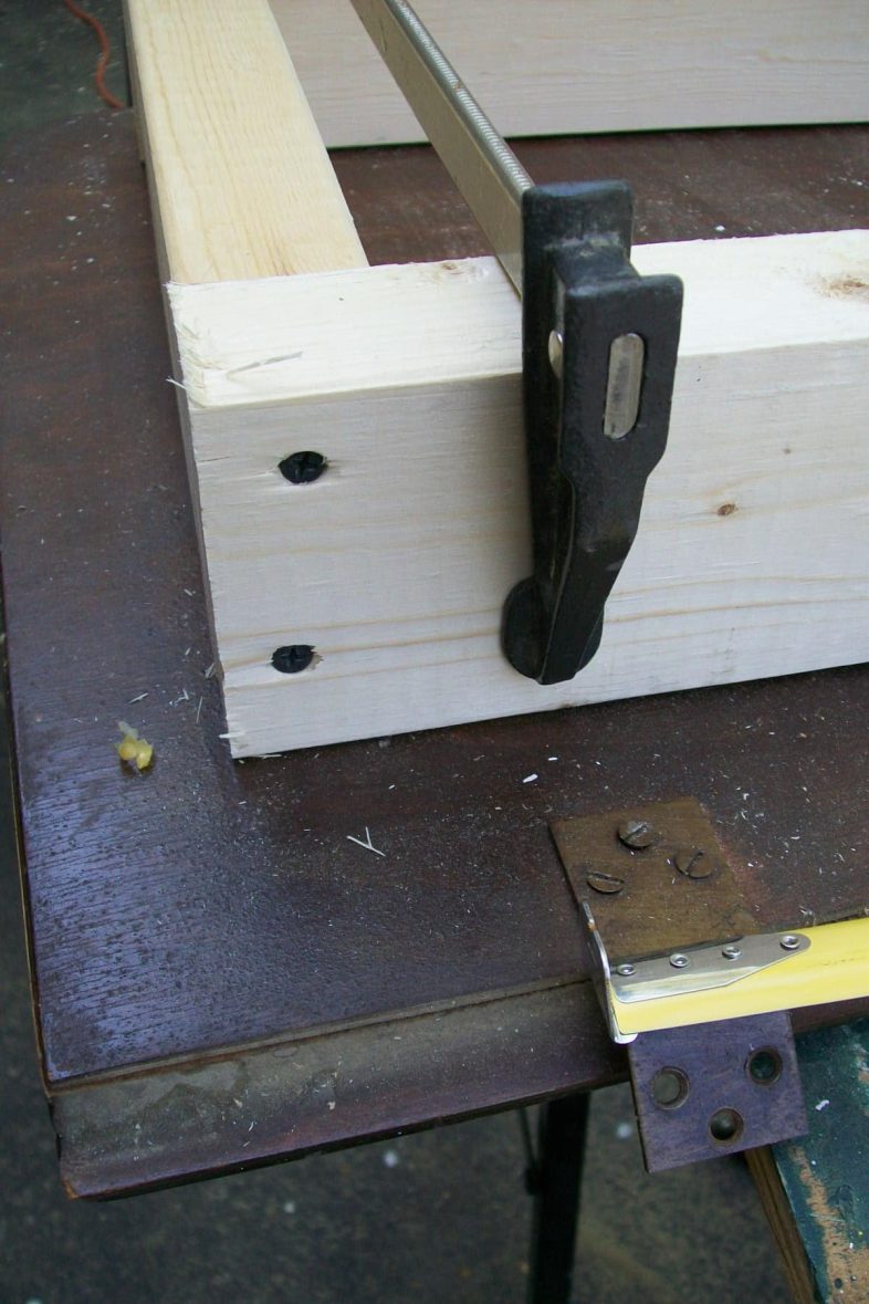 bar clamp wood screws