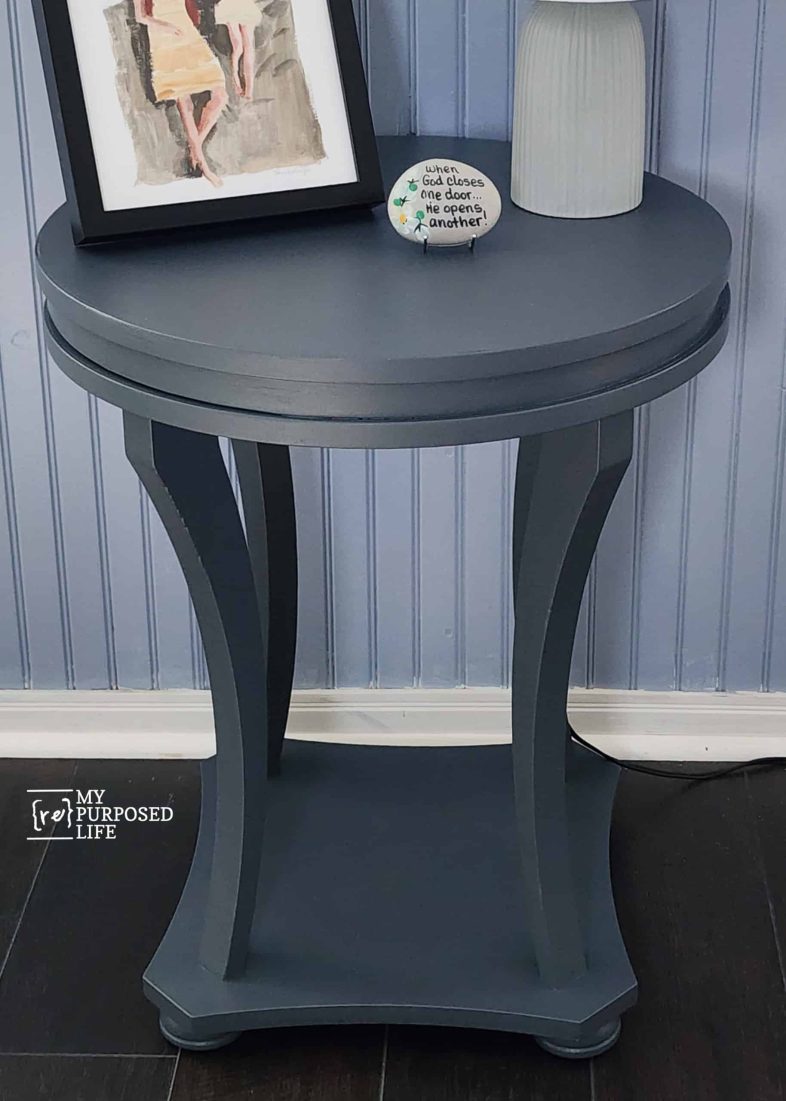 gray-round-side-table-MyRepurposedLife