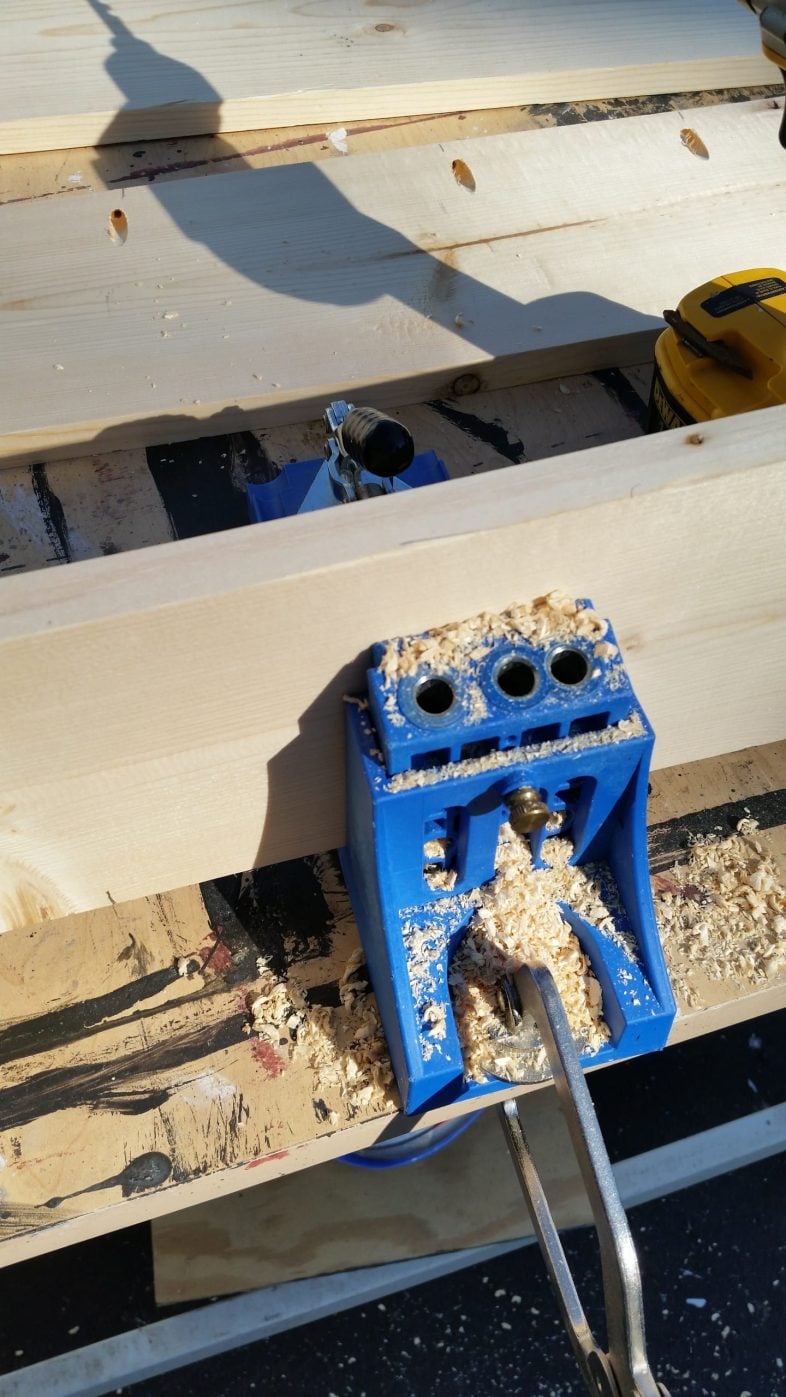 kreg jig pocket holes