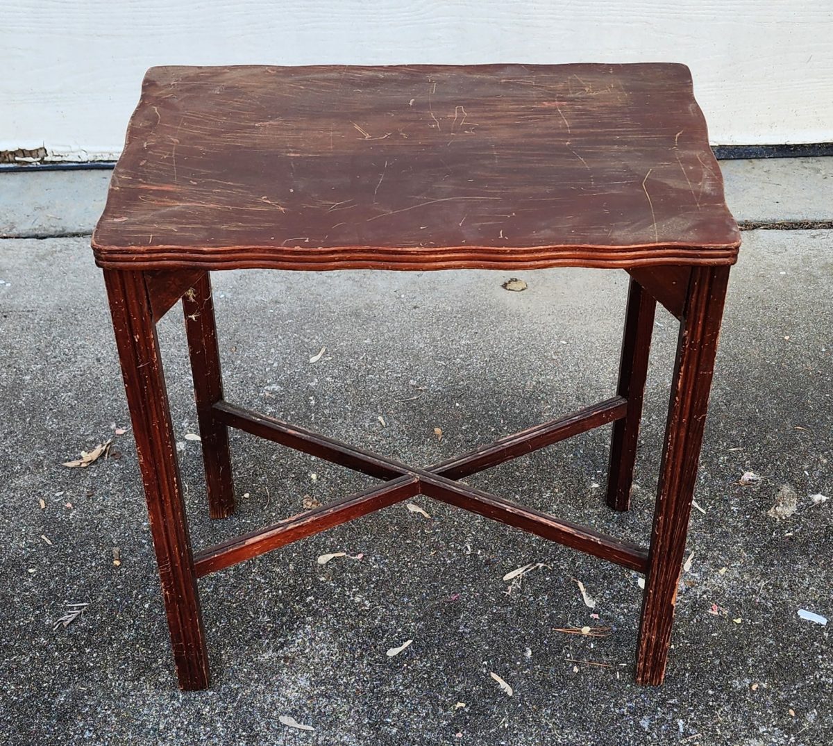small antique side table