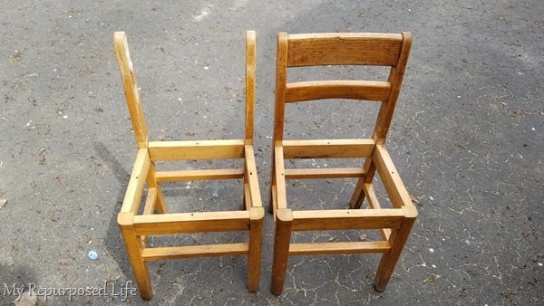 school chair with and without back rungs school chair with and without back rungs