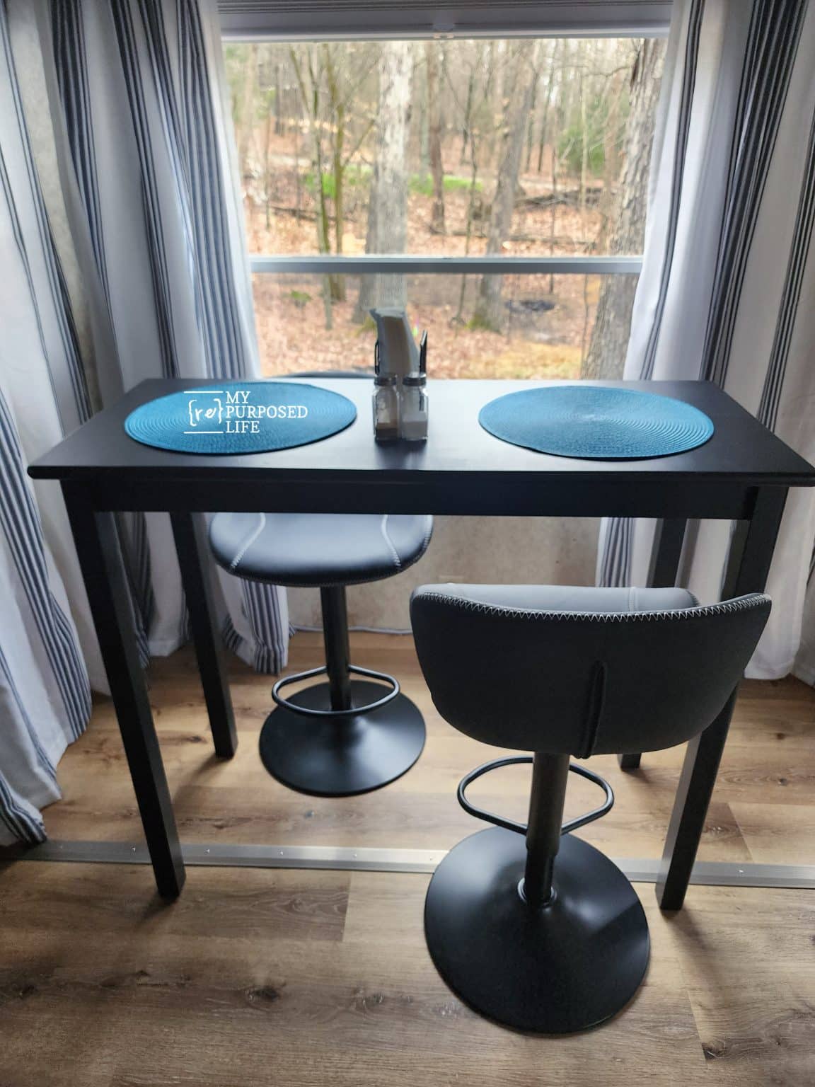 On Top Table High Top Table Makeover - My Repurposed Life®